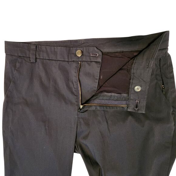 Lululemon Commission Pants Classic Fit  ABC stretchy moisture wicking sz 32 x 33 - Picture 3 of 12